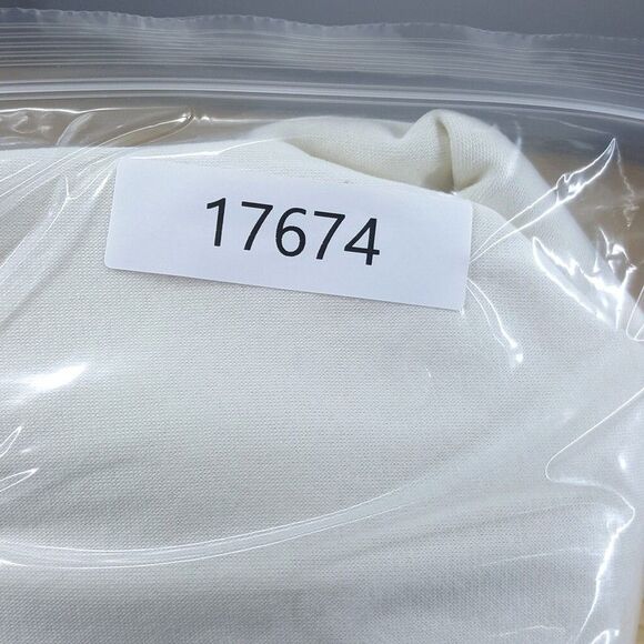 THE NORTH FACE Sweatshirt Mens Large White Dune 1/4 Pullover EVOLUTION Logo - Picture 8 of 8